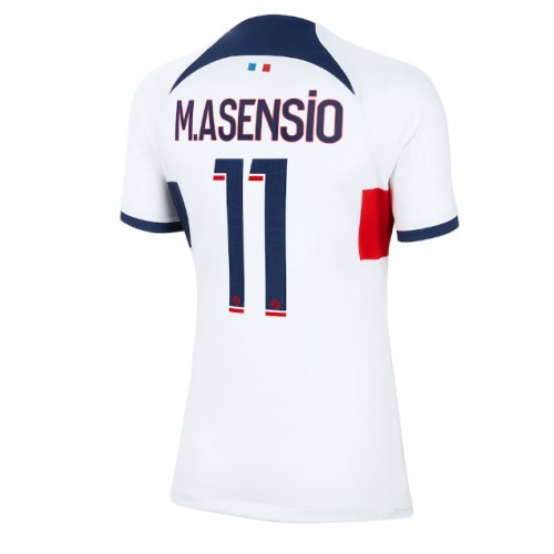 Maillot de foot Paris Saint-Germain Marco Asensio #11 Extérieur Femmes 2023-24 Manches Courte